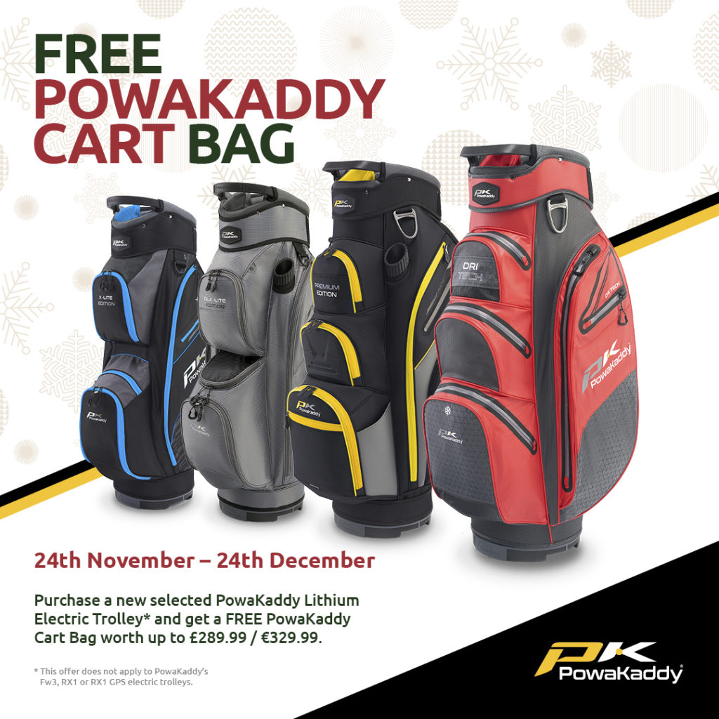 Powakaddy sales trolley bag